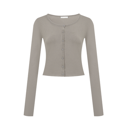 Soft Clouds Cotton Knitted Cardigan