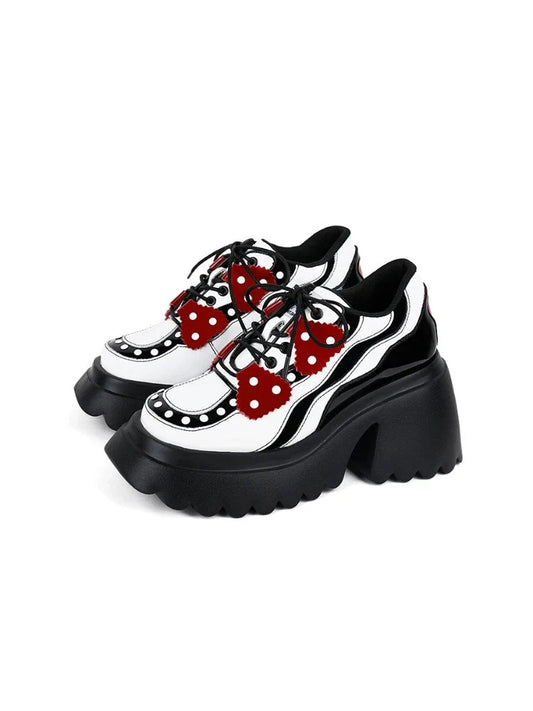 Retro platform shoes