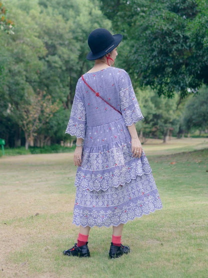 Embroidered doll style dress