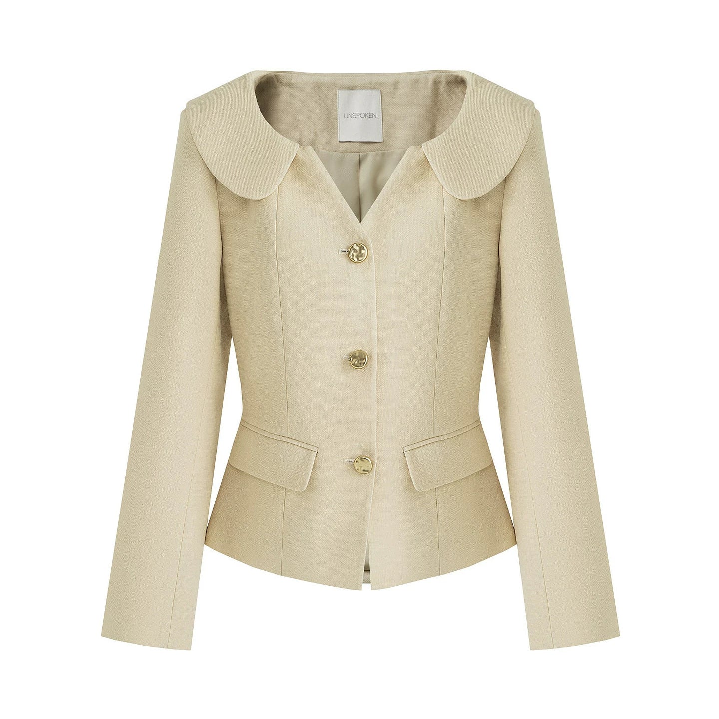 Slim-Fit V-Neck Top Set-Up