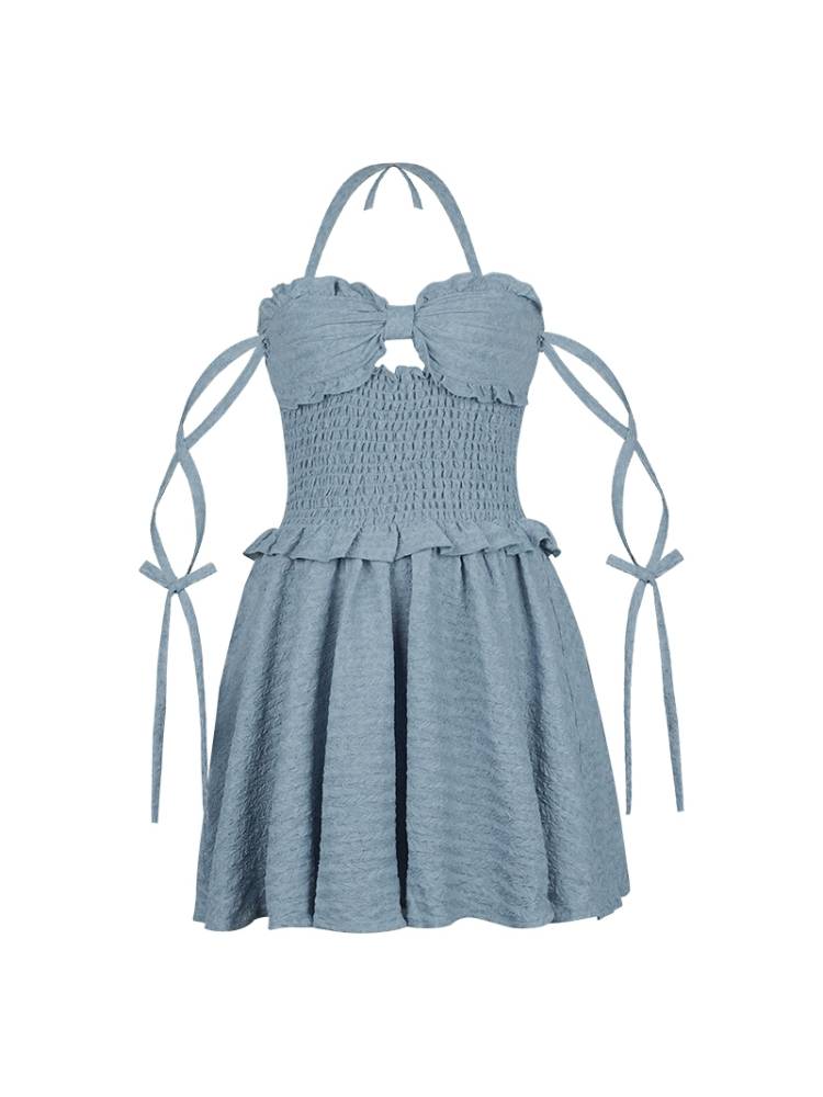 Summer pleated dress