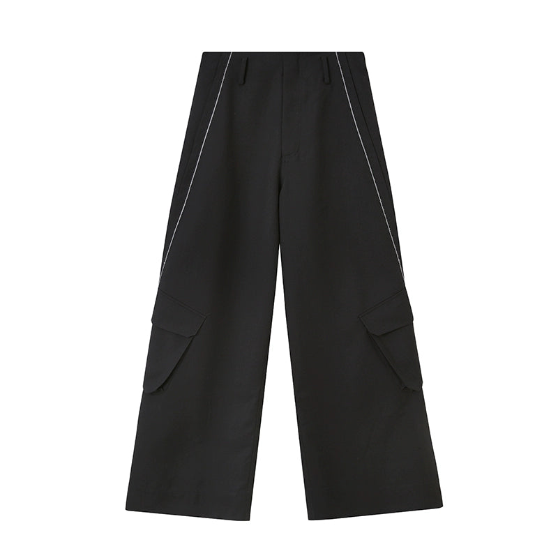 Relaxed Silhouette Split Pants