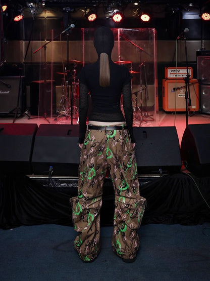 Moon camouflage pants