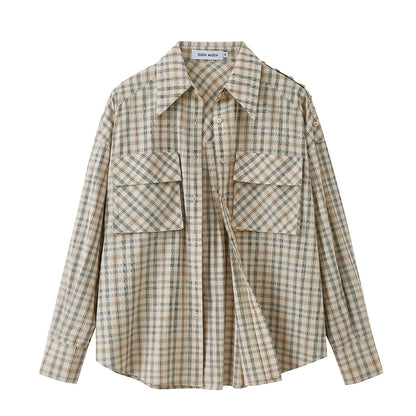 Layered Check Shirt