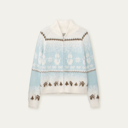First Snow Nerzjacke und Rock Set