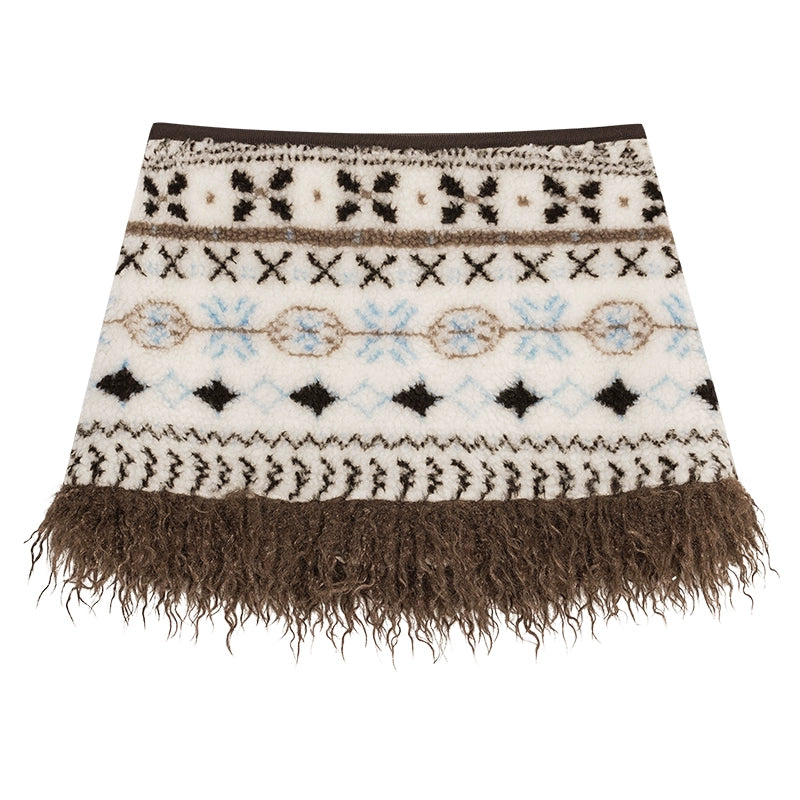 Retro Ethnic Cotton Coat Set-Up