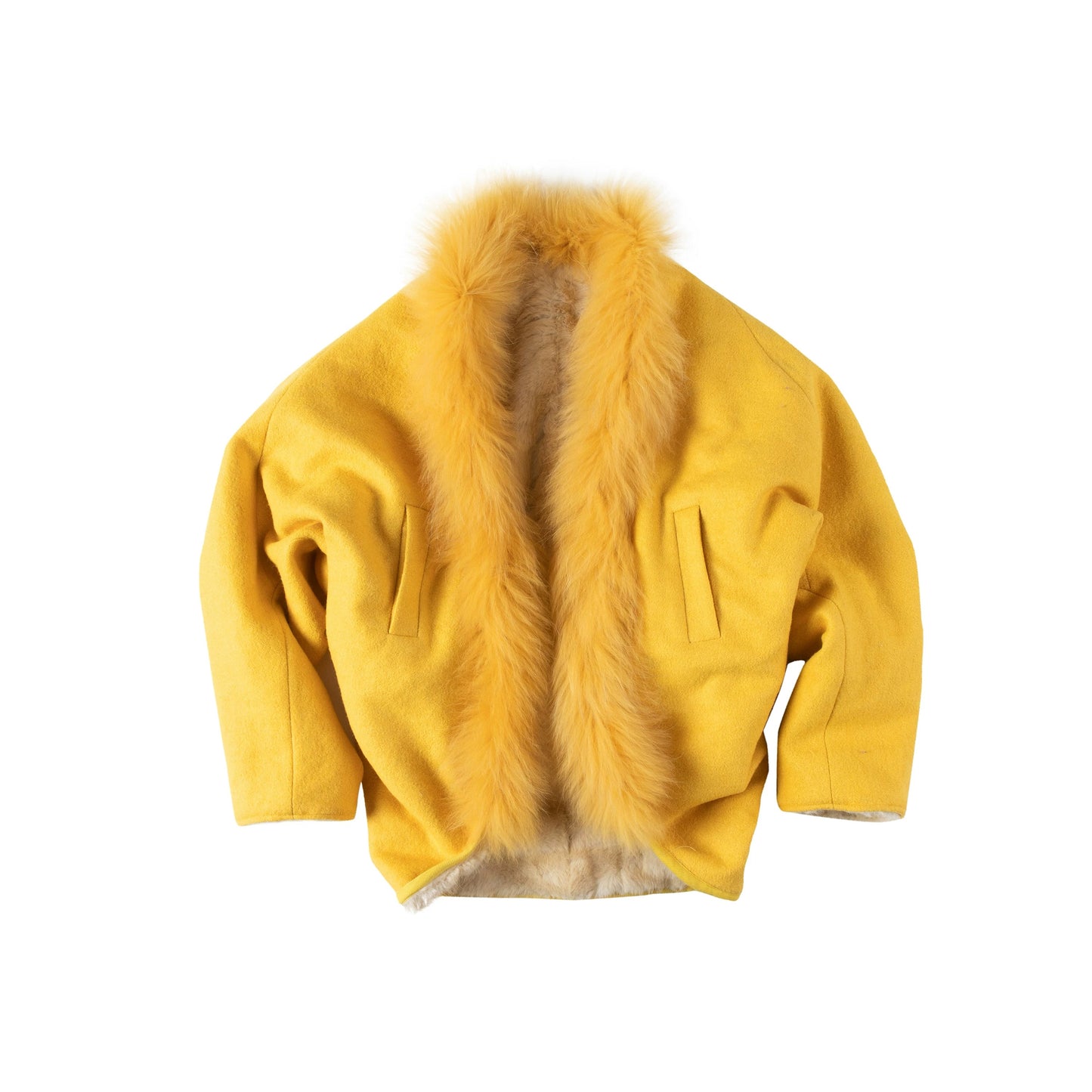 프린트 울 튜브 원피스 세트