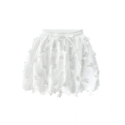 Summer Flower Pod Pants Skirt