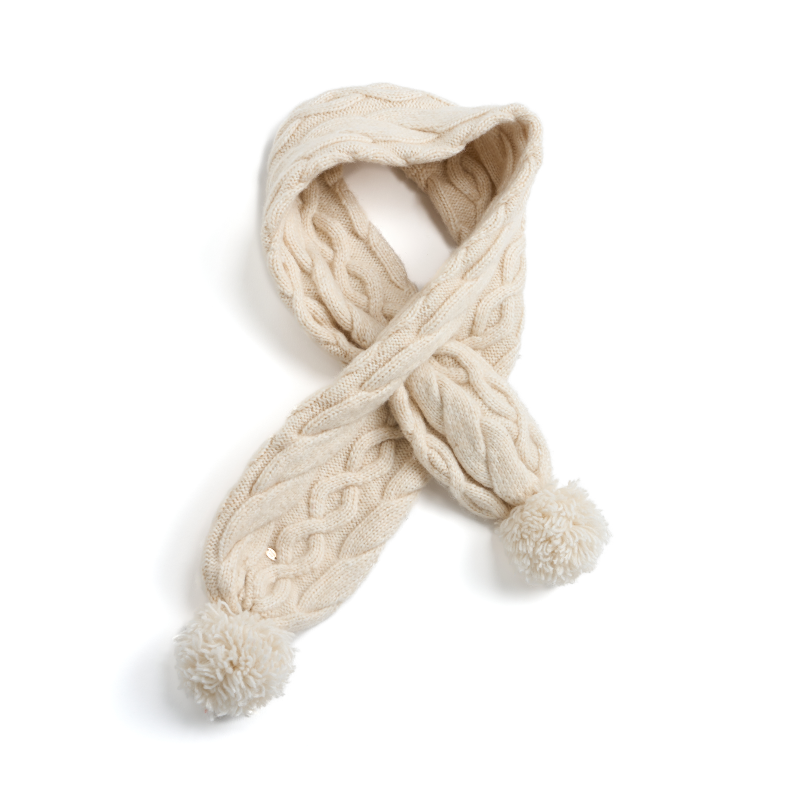Dual-Tone Merino Wool Scarf