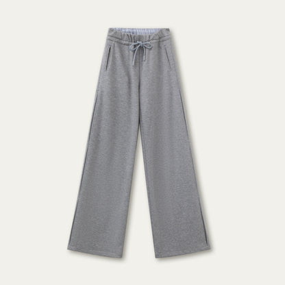 Straight Woolen Trousers