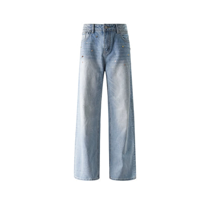 Starry Sky Gemstone Jeans