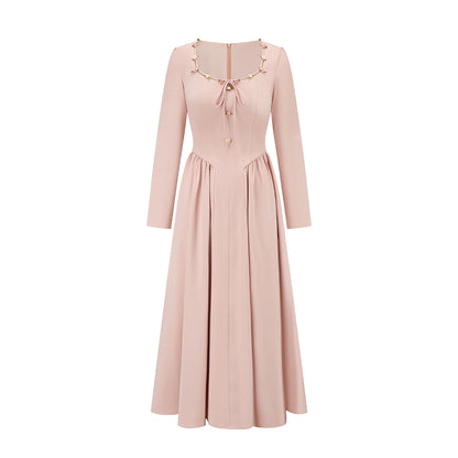 Vintage Lady Style Rose Retro Dress Set-Up
