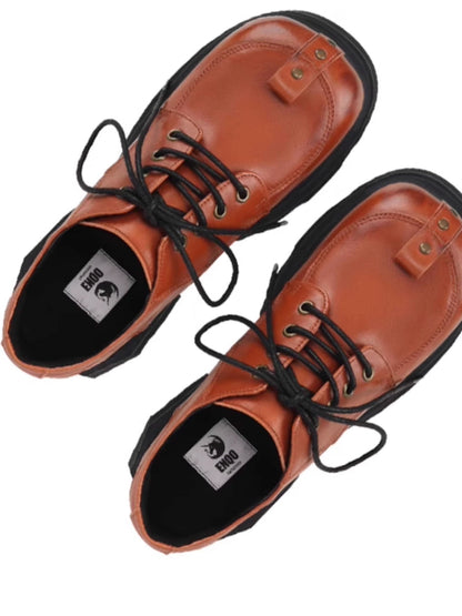 Original retro leather shoes