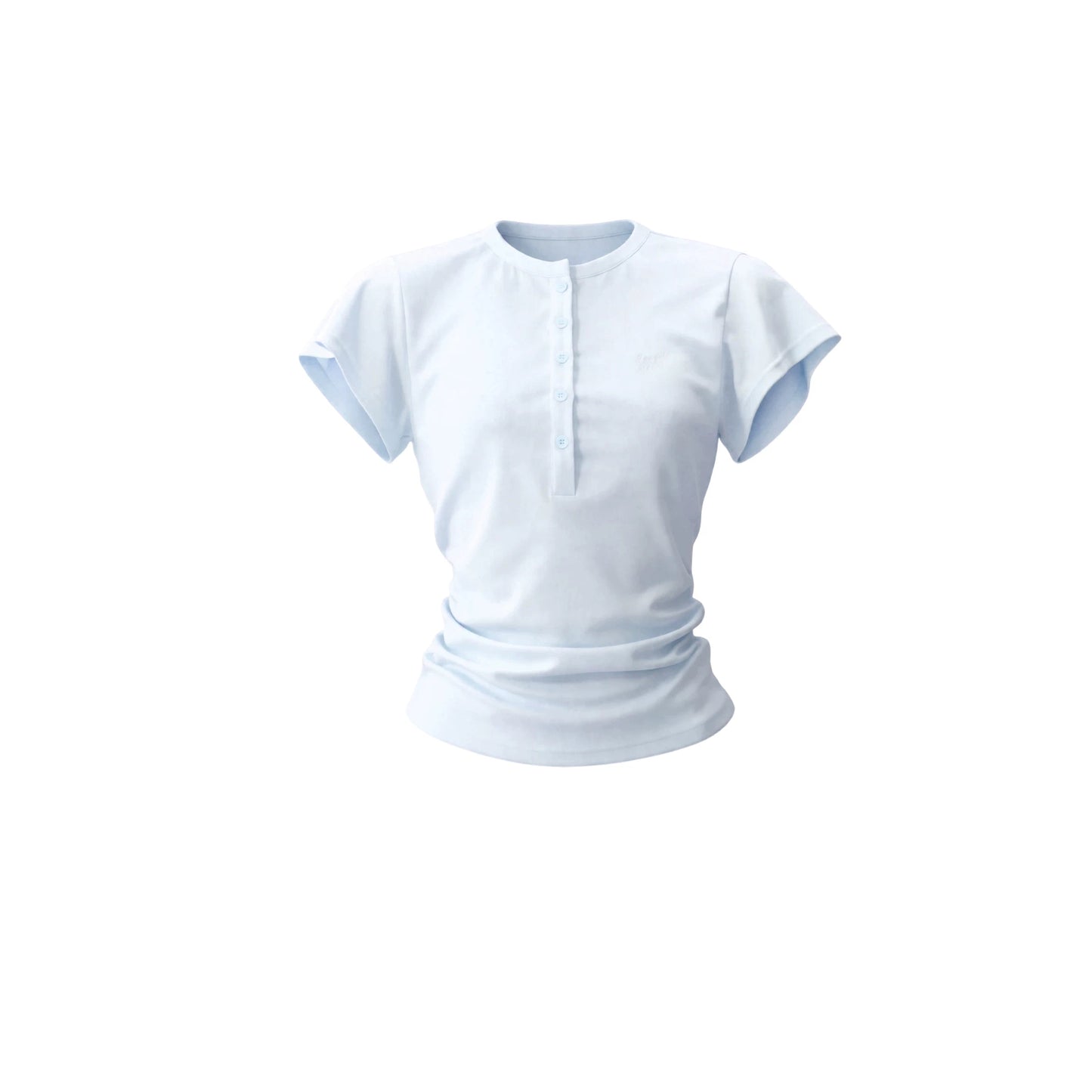 Henry Collar Slim-Fit T-Shirt Set-Up
