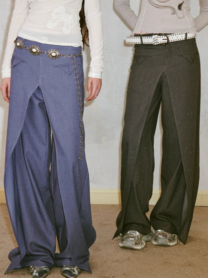 Wide leg pants