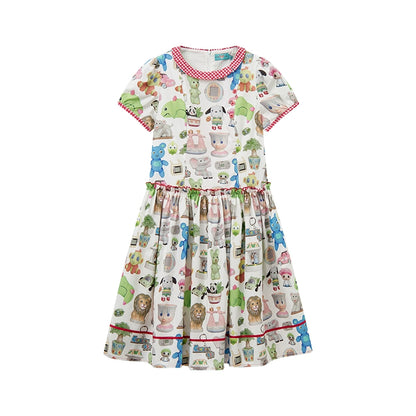 Unique Vintage Summer Dress