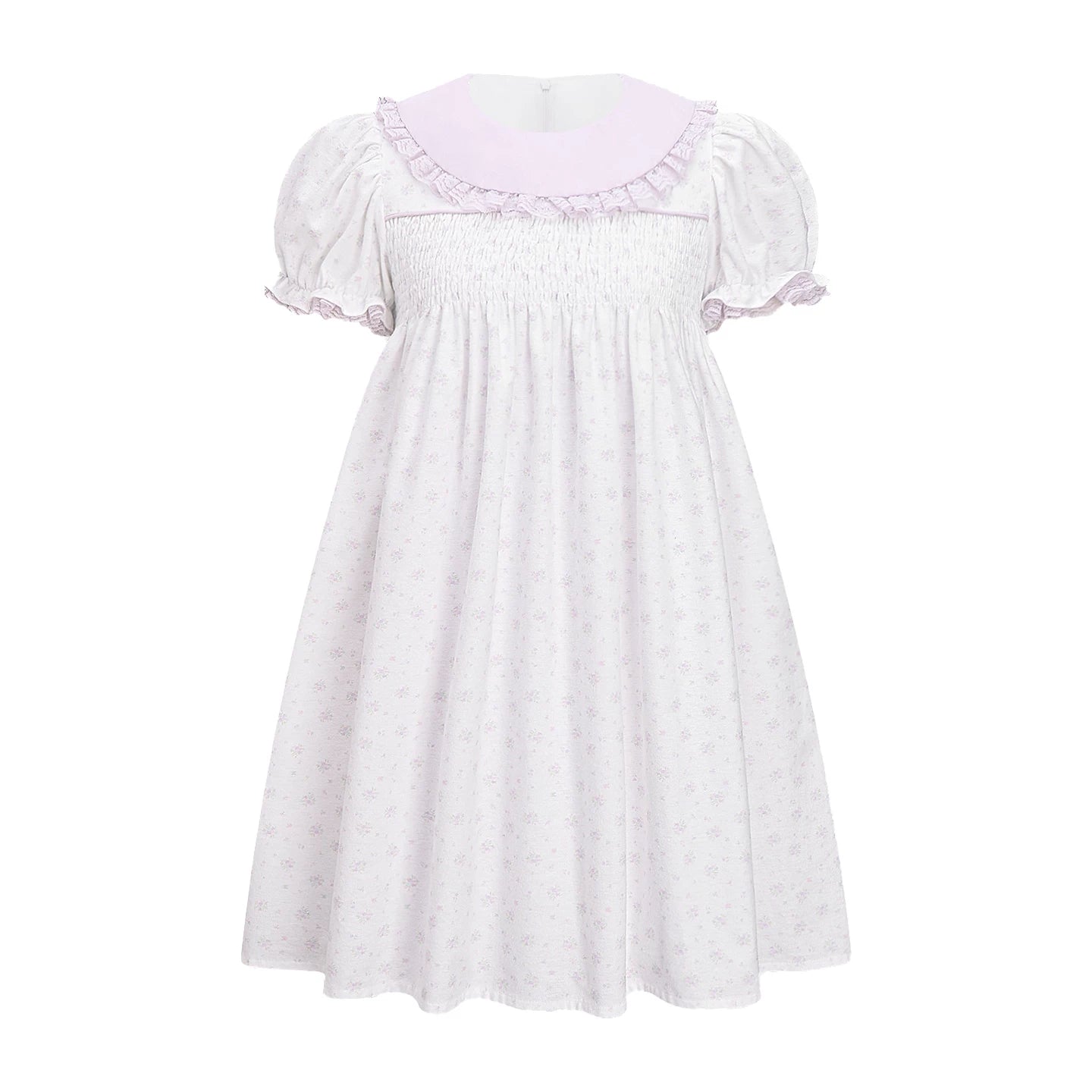 Light Purple Floral Princess Dress