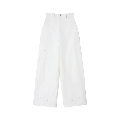White Cargo Slacks