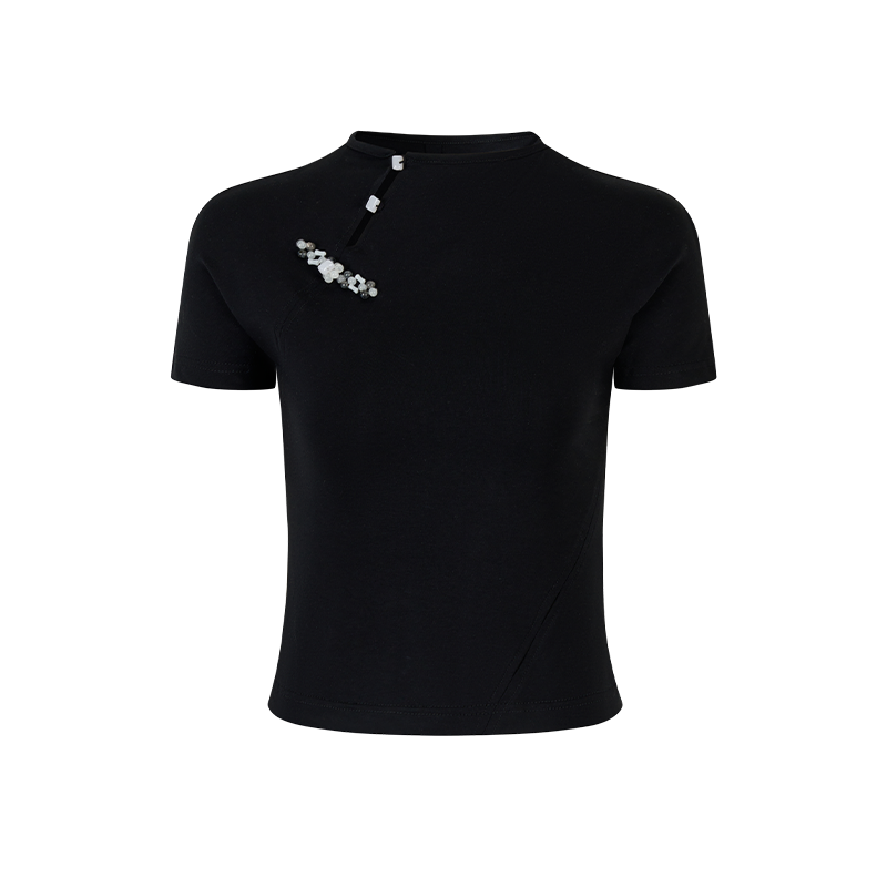 Black Slim Fit T-Shirt