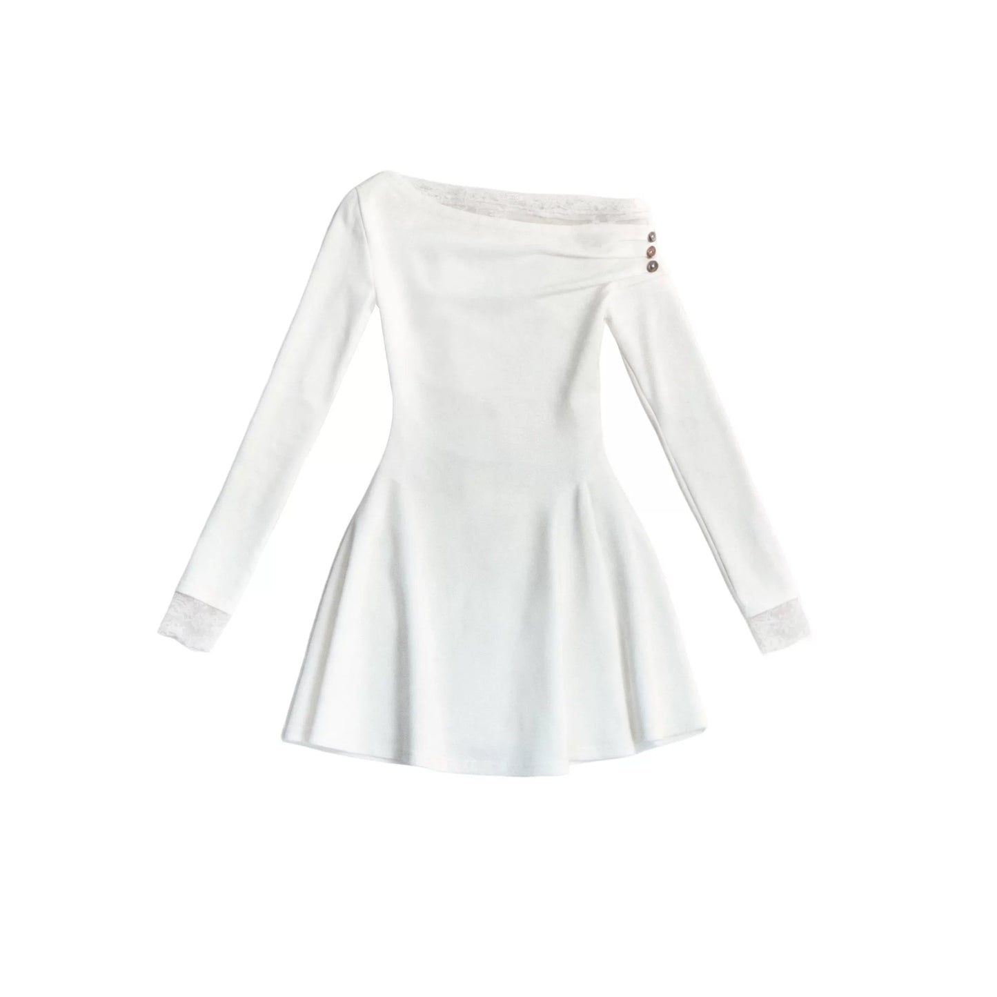Moonlight Off-Shoulder Lace Dress