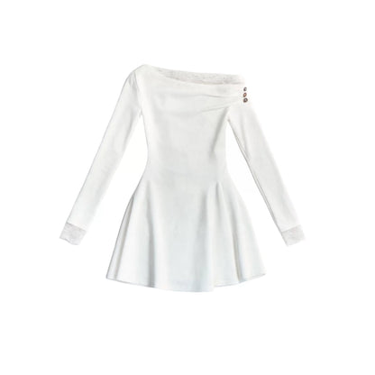 Moonlight Off-Shoulder Lace Dress