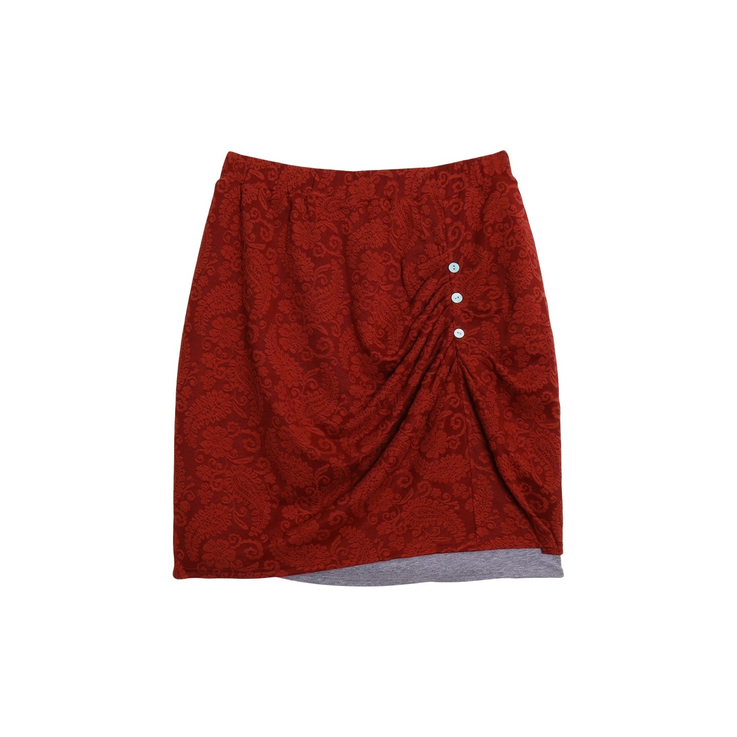 Retro Paisley Sweater Skirt Set-Up