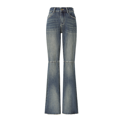 Blue High-Waisted Skinny Jeans