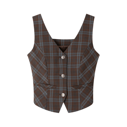 Slim Fit V-Neck Vest