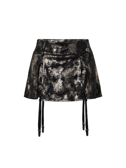 Gorgeous pu leather skirt