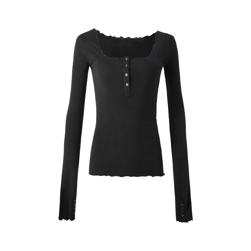 Fungus Edge Long-Sleeved Top