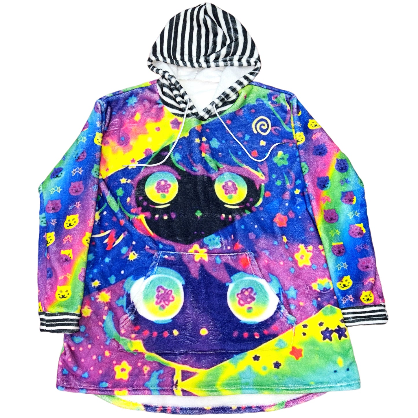 Colorful Cartoon Hooded Jacket