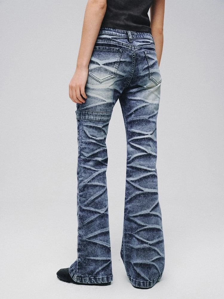 Stretch bootcut jeans