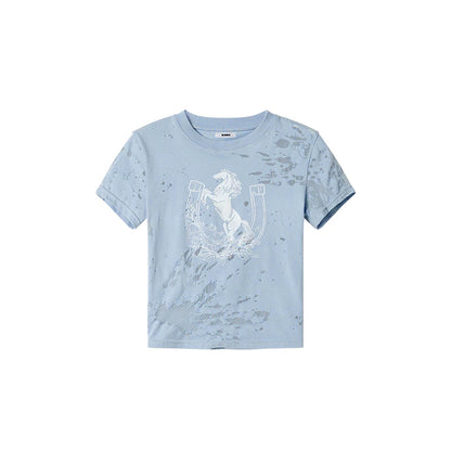 Equestrian Floral Pony Tee