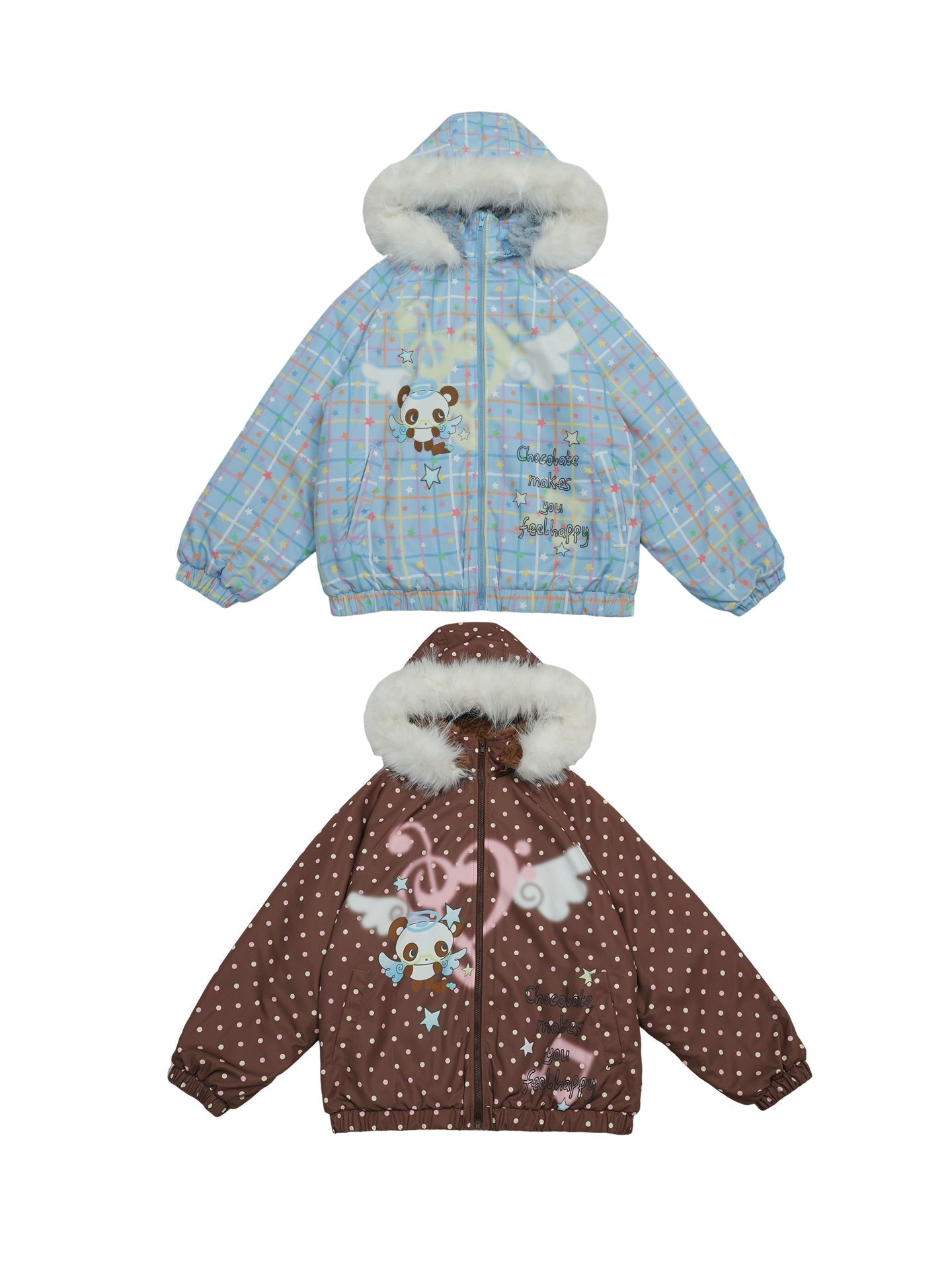 Angel Dessert Hooded Cotton Jacket