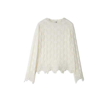 Delicate Lace Trim Top