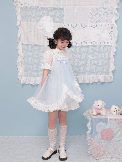 lace suspender dress