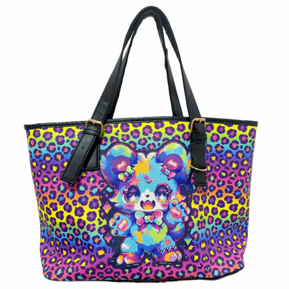 Rainbow Frise Leather Bag