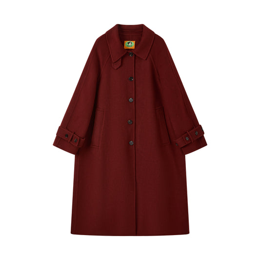 Wool Red Winter Coat