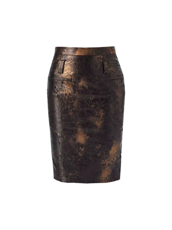 Halter neck suspender skirt