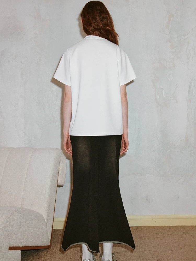 Casual slim tail skirt