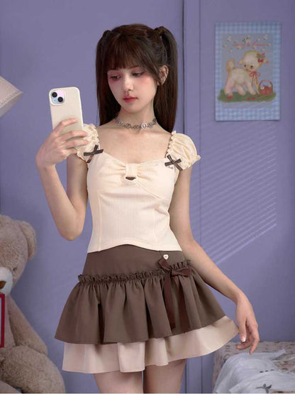 Short slim fit camisole