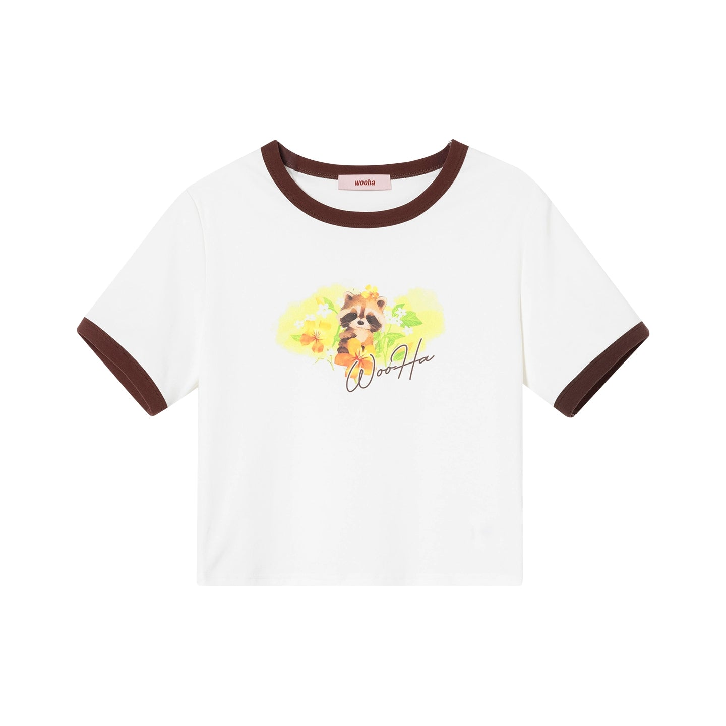 Cute Illustration Print Short Sleeve T-Shirt