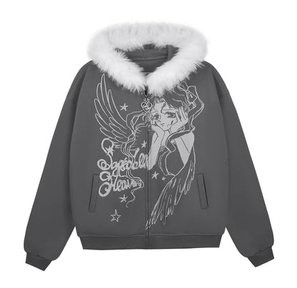 Autumn Angel Fleece Jacket