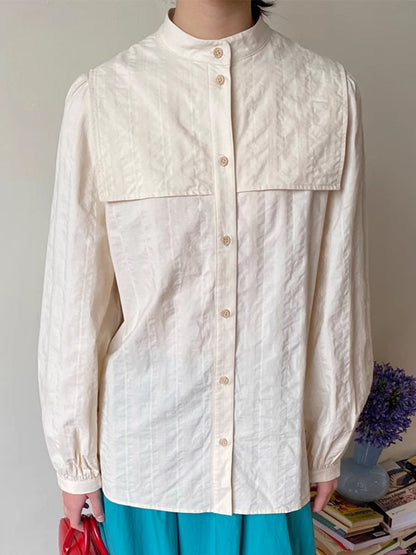 Summer retro loose shirt