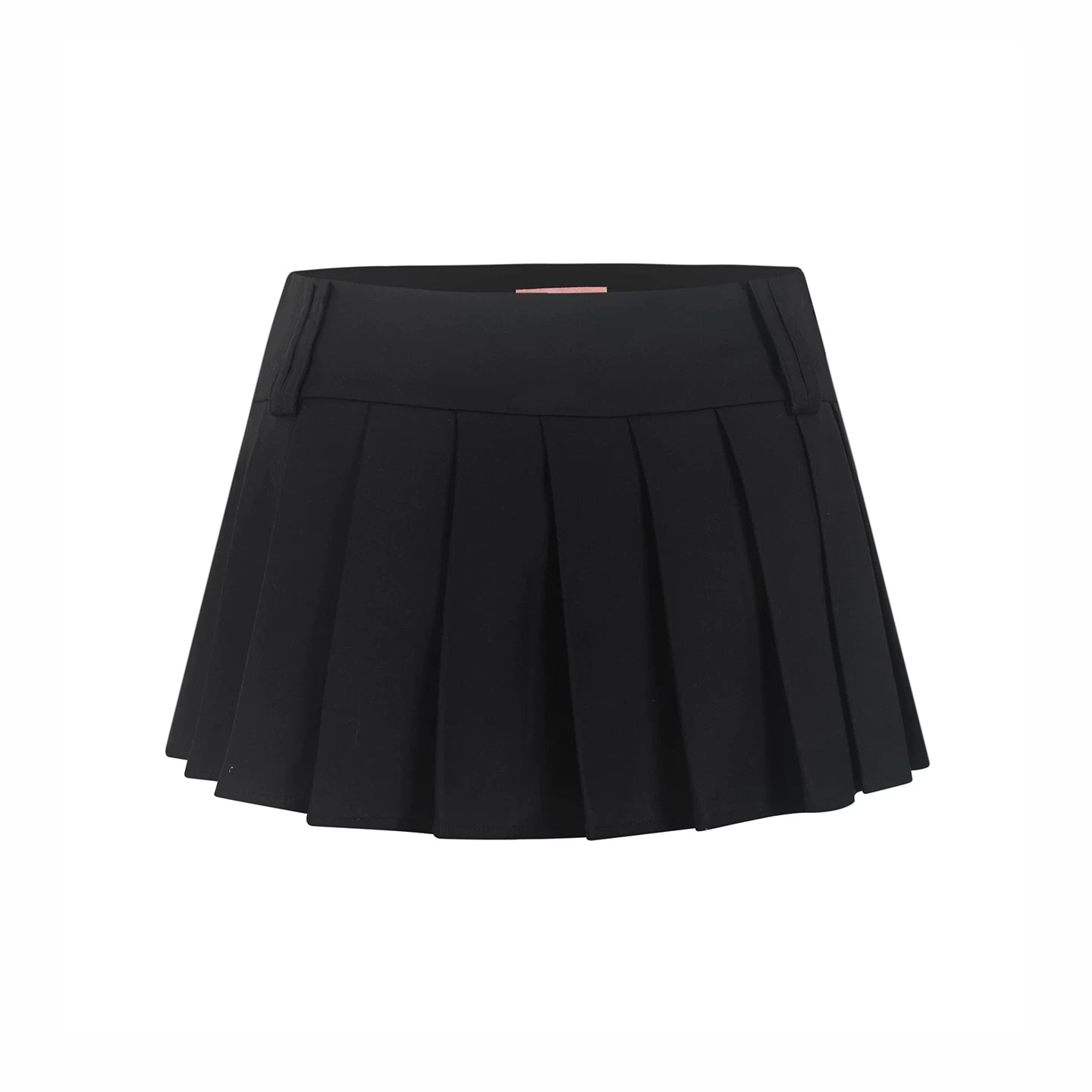 Retro Pleated Short Skirt