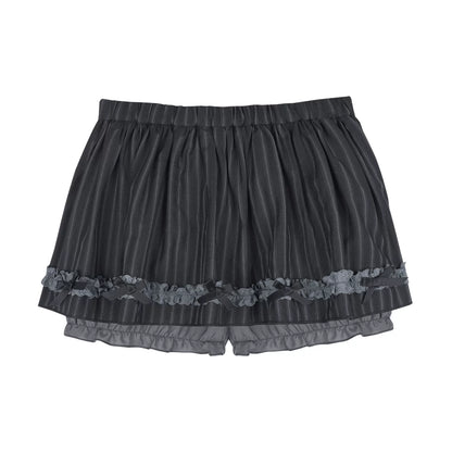 Dark Princess Puff Sleeve Blouse Set-Up