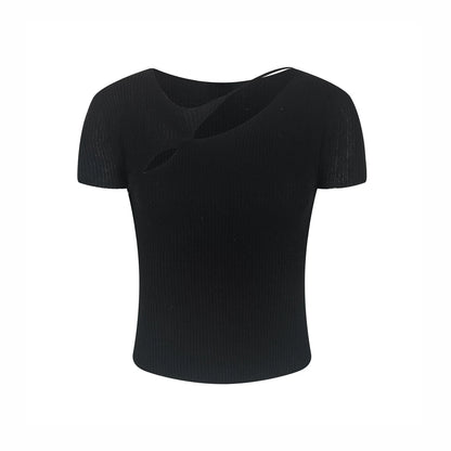 Hollow Knit Summer Top