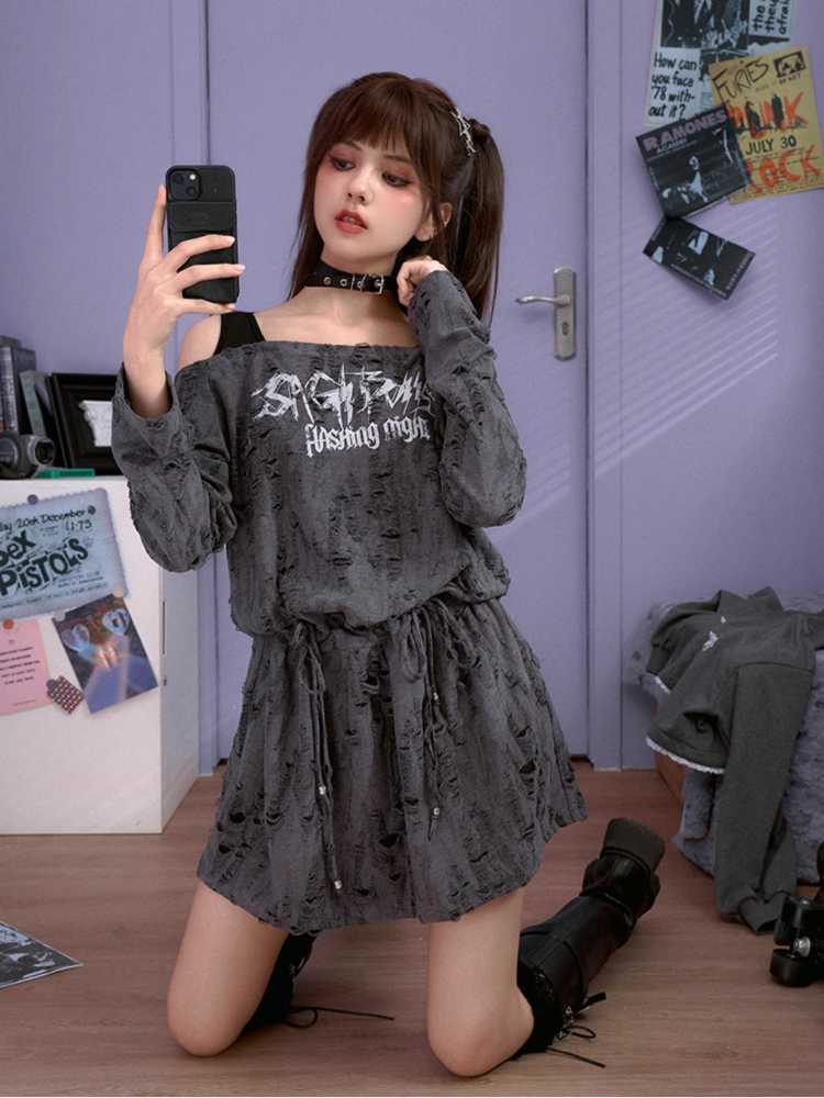 Punk style cool dress