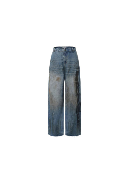 Punk-Grunge-Patchwork-Hosenanzug-Set