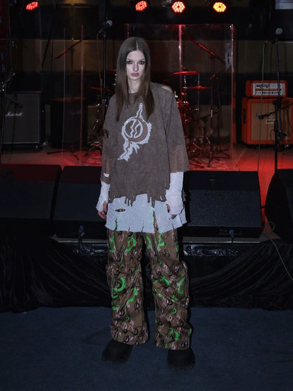 Moon camouflage pants